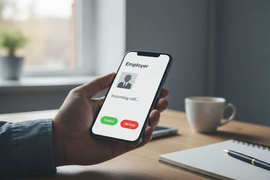 Mon employeur m’appelle sur mon portable personnel : vos droits