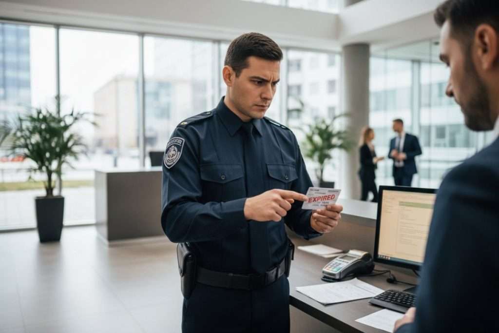 Carte professionnelle sécurité : que faire si elle est expirée ?
